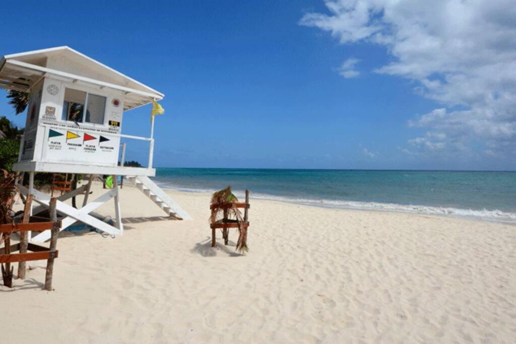 Villa Bonita Casa A Dos Cuadras Del Mar Playa del Carmen Exterior foto